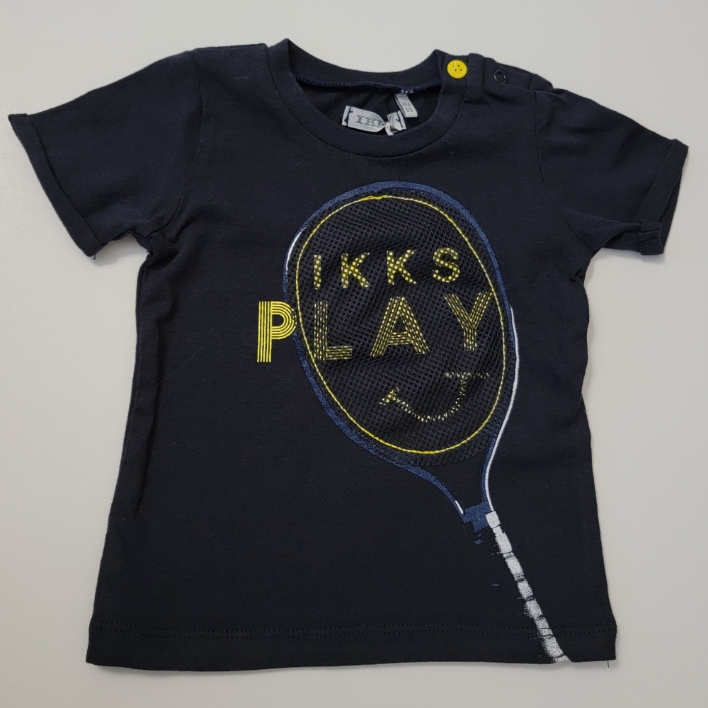 IKKS tennis racquet Print T-Shirt Cotton for Baby (3M)